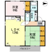 ハイカムール高須の間取り画像