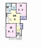 ウエストヒルズ壱番館の間取り画像