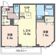 Astrumの間取り画像