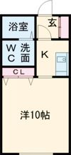 ポプリ春日町Ⅱの間取り画像
