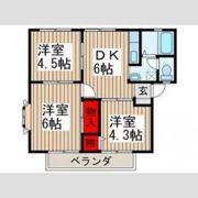 メルベーユABCの間取り画像