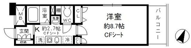 エステルハージーの間取り画像