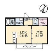 プレミアムコート A棟?の間取り画像
