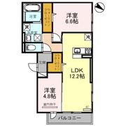 GRANDELB棟の間取り画像