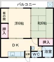 フォレストヴィラⅡの間取り画像