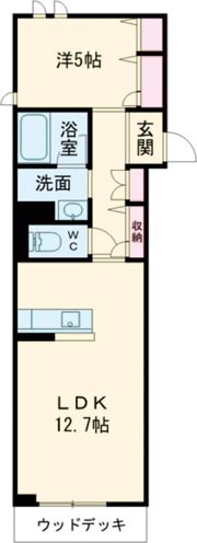 fonte霞の間取り画像