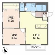 ディアス VISIONの間取り画像