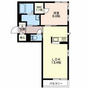 シャーメゾン柴宮の間取り画像