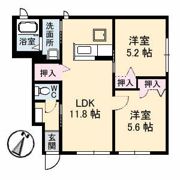 サニーベイル 1番館の間取り画像