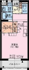 セブン・セブン都北の間取り画像