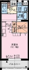 セブン・セブン都北の間取り画像