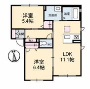 シャーメゾン善通寺町 B棟の間取り画像