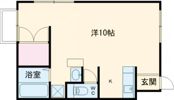 コーポスズカⅡの間取り画像