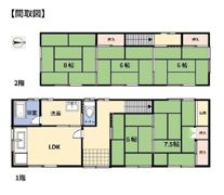 一宮市多加木4丁目貸家の間取り画像