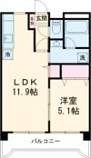 元町パークビルの間取り画像