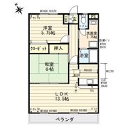 サンビレッジの間取り画像