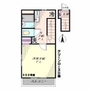 グリーンローズD棟の間取り画像
