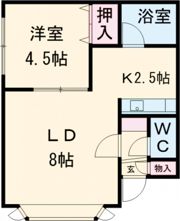 オークランドⅡの間取り画像