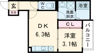 ジョイフルハウス岡山東の間取り画像