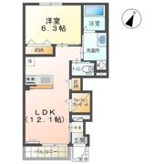 キャロット Bの間取り画像