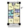 アルファステイツ今里町の間取り画像