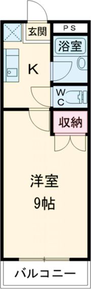 パレス松栄の間取り画像