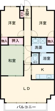 Jランドシティの間取り画像