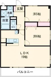 ファンド香呂の間取り画像