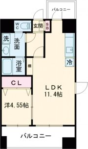 スプランドゥール新屋敷の間取り画像