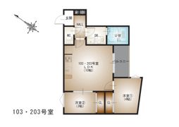 Regalest-F 江波西の間取り画像