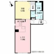 ヴァーチャスの杜 B棟の間取り画像