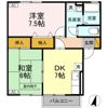 グリーンシャトル Dの間取り画像