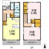デルフィ 参番館の間取り画像