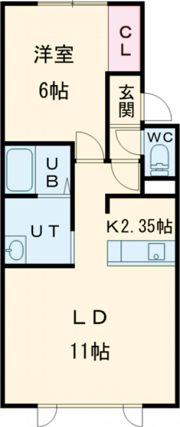 トゥルーⅠの間取り画像