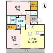 ブロッサム B棟の間取り画像