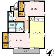 フルール C棟の間取り画像