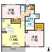 グランメゾンEの間取り画像