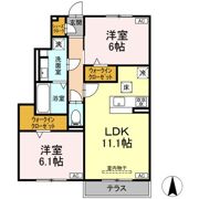 グランメゾンEの間取り画像