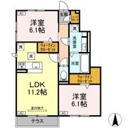 グランメゾンEの間取り画像