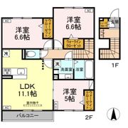 グランメゾンEの間取り画像