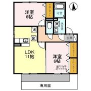 スタシオン東野･アクシス B棟の間取り画像