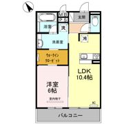 マジェスティ サザン Ⅱ棟の間取り画像