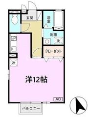 ハイツハーバーの間取り画像
