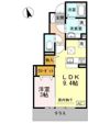 クラージュKSの間取り画像