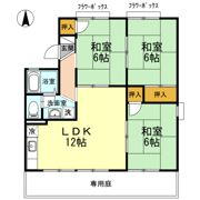 サンライズ芳泉 A棟の間取り画像