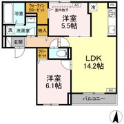 さくらハウスの間取り画像