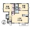シャーメゾンFuji Iの間取り画像