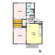 コンフォートAFK A棟の間取り画像