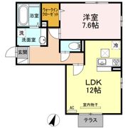 ポラリスうすきの間取り画像