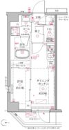クレイシアIDZ二子新地の間取り画像
